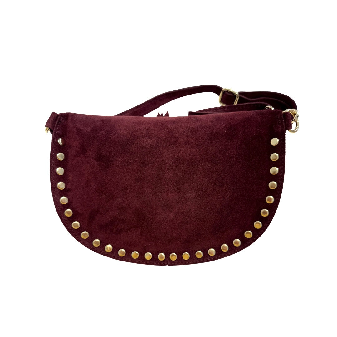 emelys Belt Bag Wildleder Bordeaux