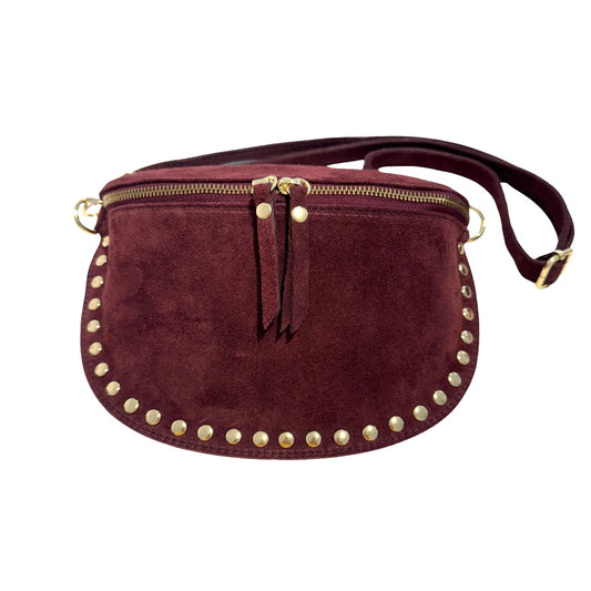 emelys Belt Bag Wildleder Bordeaux
